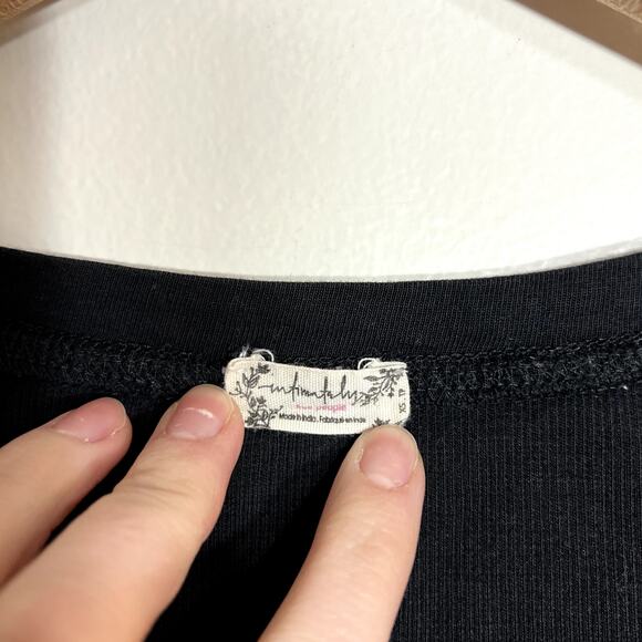 Free People Embroidered Flower Long Sleeve - Picture 3 of 6